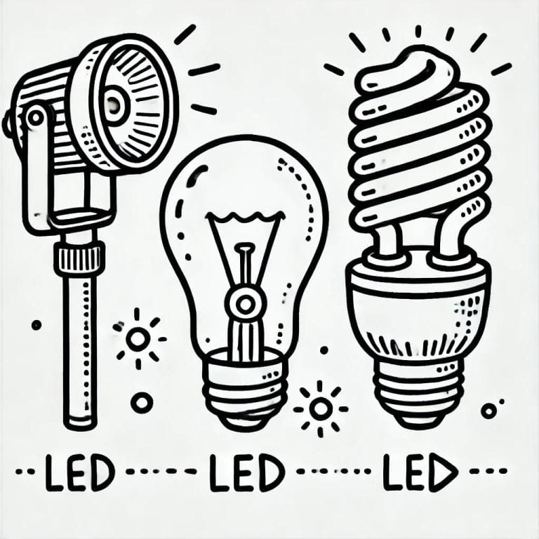 LED-Halogen-Glühbirne